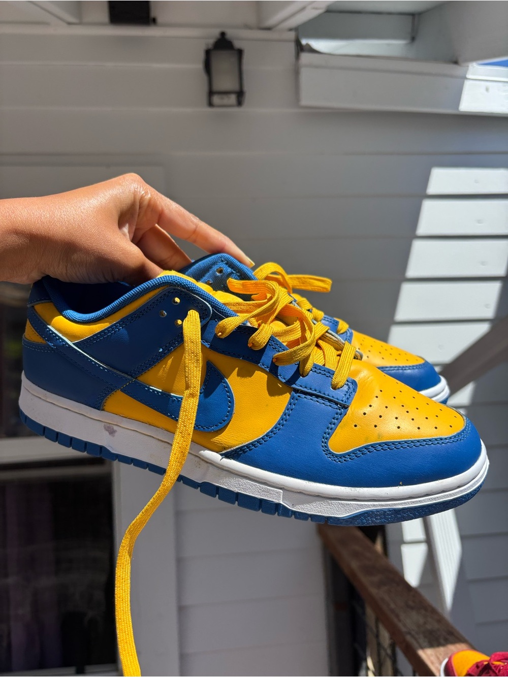 Nike Dunk Men' s Low-Top Sneakers in UCLA